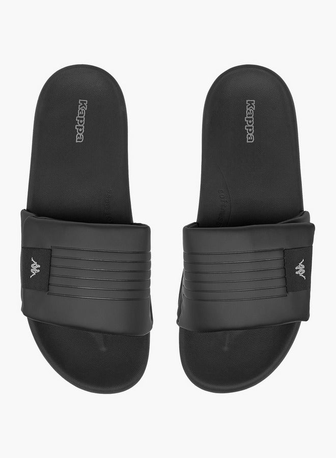 Kappa Men's Logo Detail Slides  - Image 1