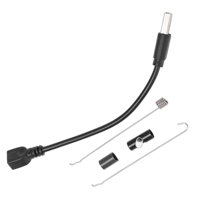 AN97 5.5 Endoscope HD Industrial Inspection Camera with 5.5 mm Lens and 6 Adjustable LEDs, ABS Plastic Maintenance Tool Compatible with Android and Systems, 1 Meter Cable (1.5M) - Image 2