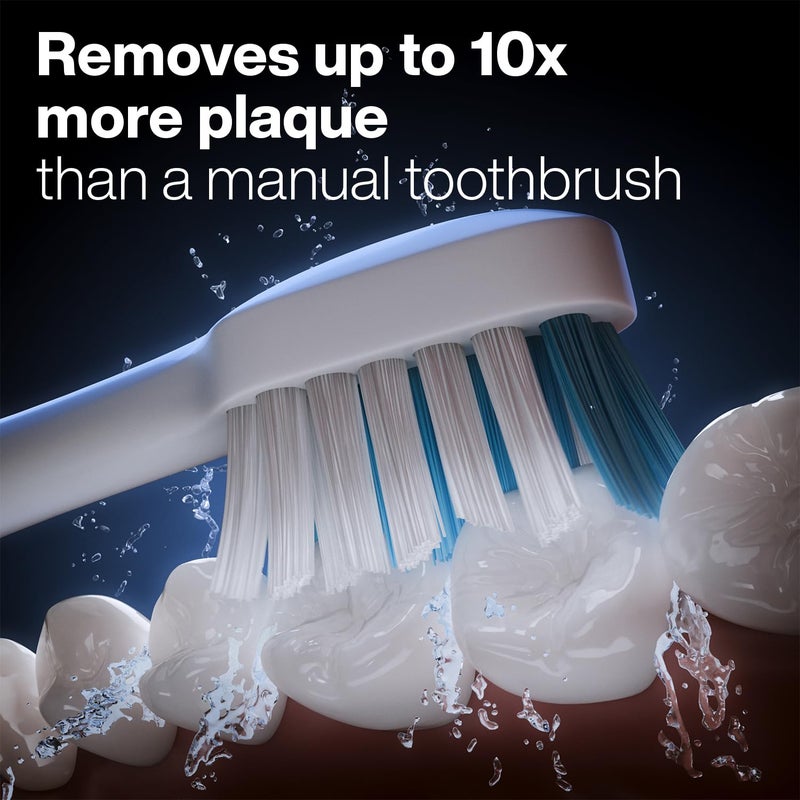 Aquasonic Duo - Dual Handle Ultra Whitening 40,000 VPM Wireless Charging Electric ToothBrushes - 3 Modes with Smart Timers - 10 Dupont Brush Heads & 2 Travel Cases Included - Image 3