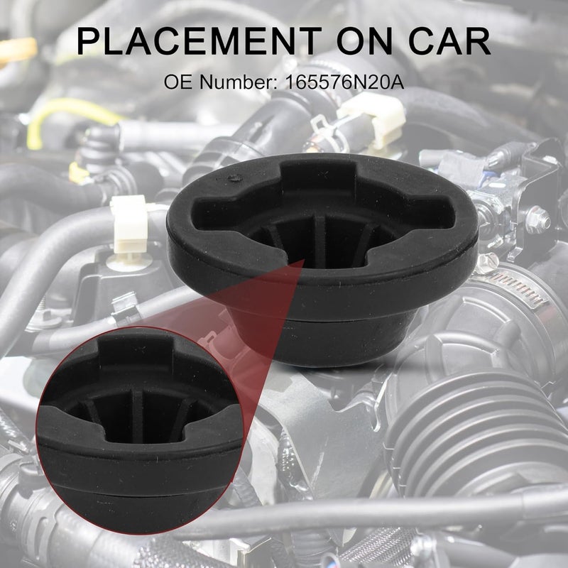 TUCKBOLD Air Cleaner Assembly Rubber Mount for Nissan Vehicles - 2 Pcs Engine Air Filter Grommet - Image 3