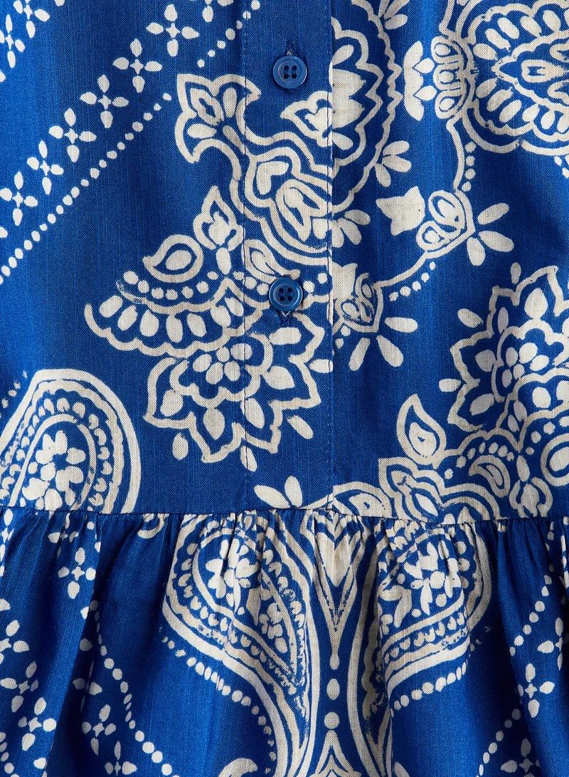 H&M Paisley Print Mini Dress
