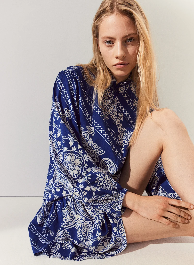 H&M Paisley Print Mini Dress