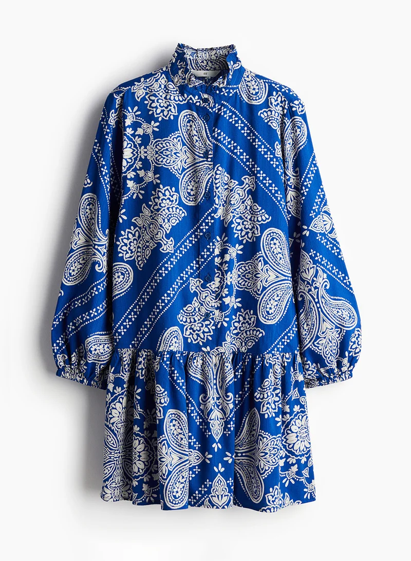 H&M Paisley Print Mini Dress
