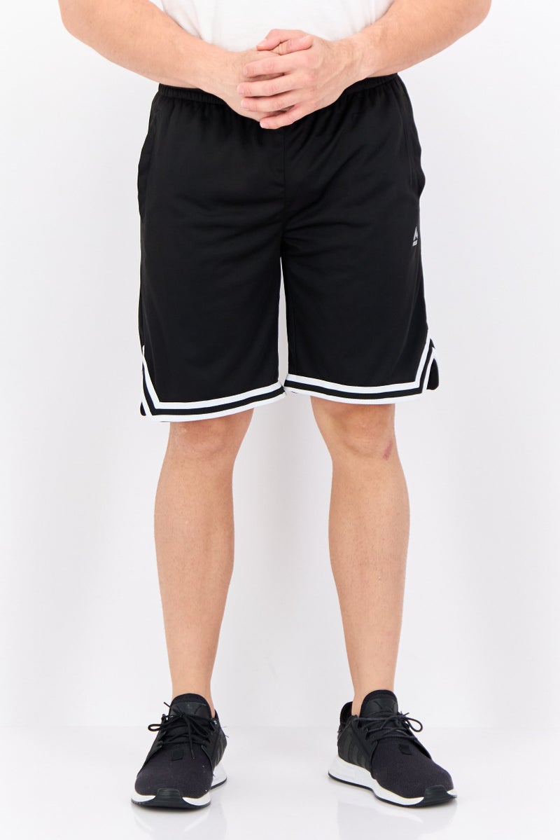 RBX Men Sportswear Fit Training Shorts, Black  - Image 1