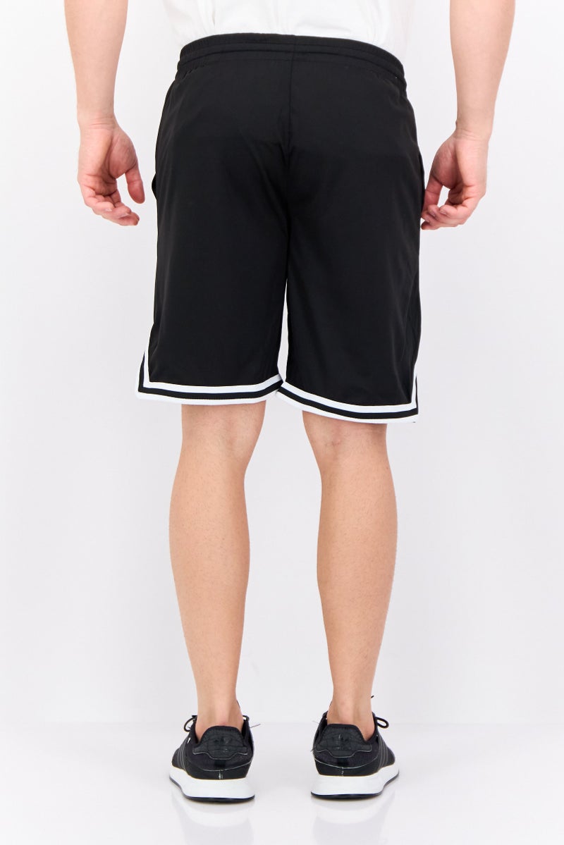 RBX Men Sportswear Fit Training Shorts, Black  - Image 3