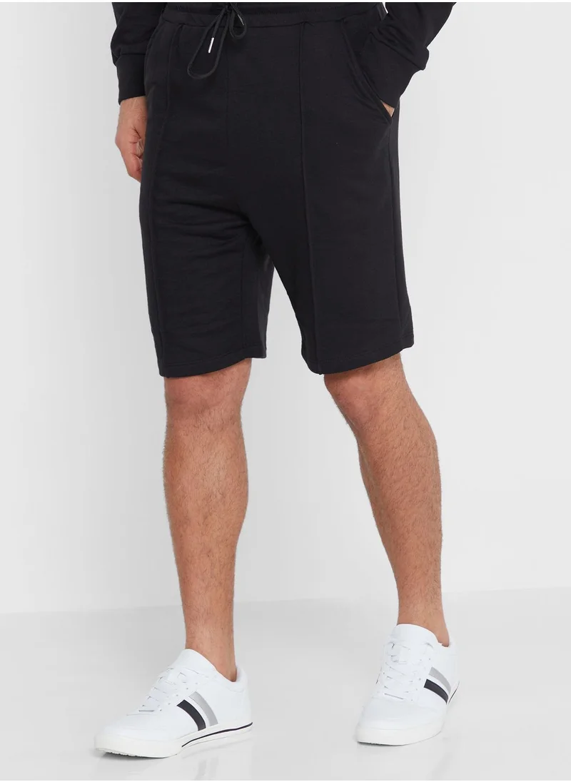 Seventy Five Basics Hoodie Shorts Set