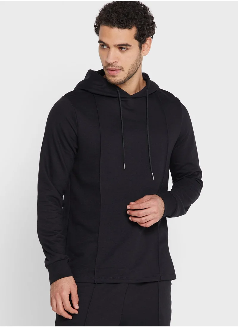 Seventy Five Basics Hoodie Shorts Set