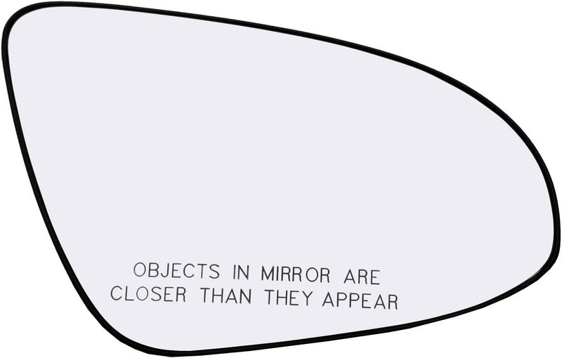 Rugged TUFF Passenger Side Mirror Glass Assembly For 2012 2013 2014 2015 2016 2017 Toyota Camry Compatible with 2013-2018 Toyota Avalon Right Convex TO1325119 8791706410 TY202GR Heated - Image 1
