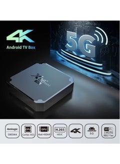 X96 Mini 5G Android TV Box | 2GB RAM + 16GB ROM | Android 9.0 | Amlogic S905W4 Quad-Core | Dual WiFi 2.4G/5G | 4K Media Player | H.265 10bit | USB 2.0 | Smart TV Box for Seamless Streaming & Entertainment - pzsku/Z2279735D793823218560Z/45/_/1735379832/f9eb5645-70a6-46f9-acc7-0385e75810e1