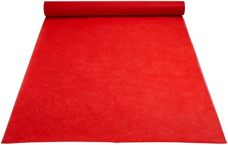 ARS Indoor/Outdoor Large Celebration Red Carpet, Red Carpet Runner for Exhibition, Large celebrations, weddings, birthdays, parties, decorative steps, running tracks, red carpet - Image 1