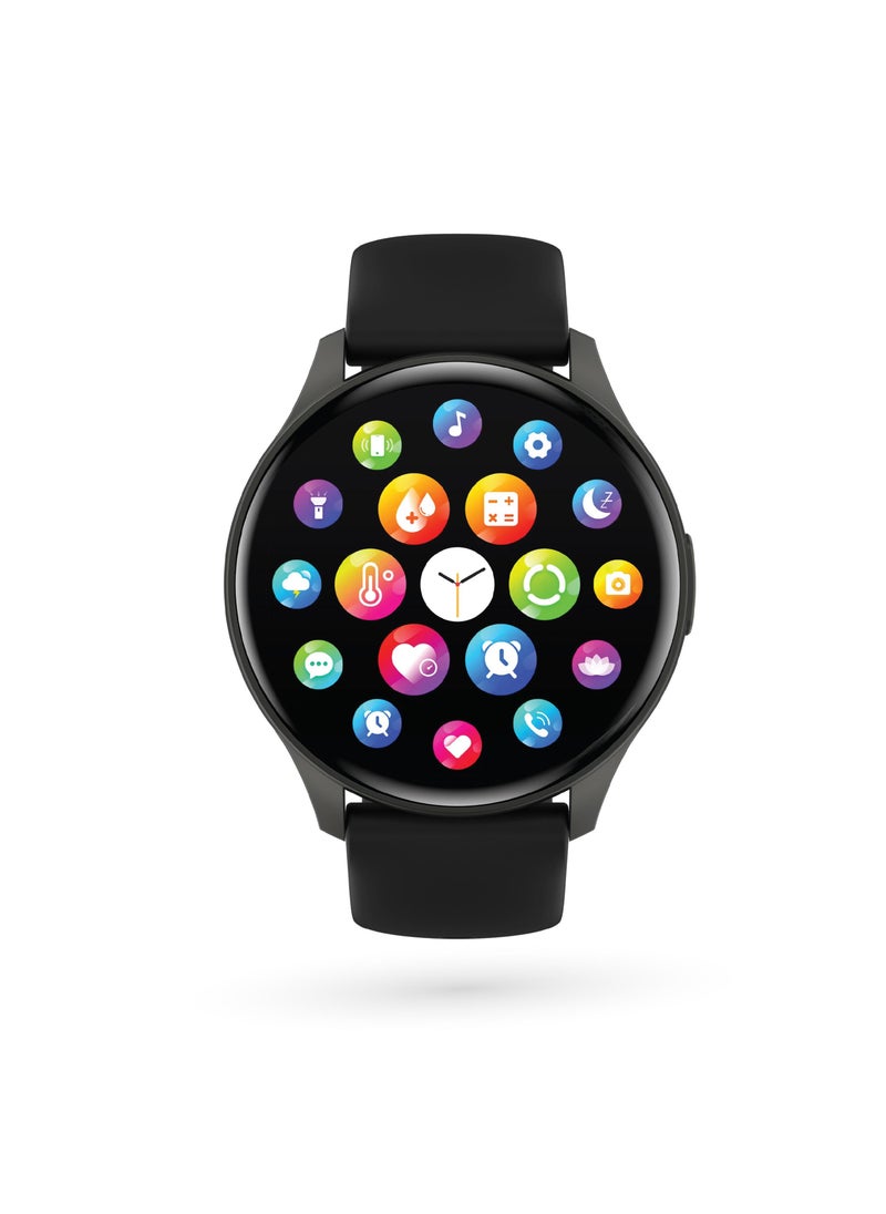 GREEN LION Infinite Pro Smart Watch with  Always-on Display and Multiple Sport Mode /  Bluetooth Call / Notifications / Music Control / Sleep Monitoring / Heart Rate Monitor - Black  - Image 1