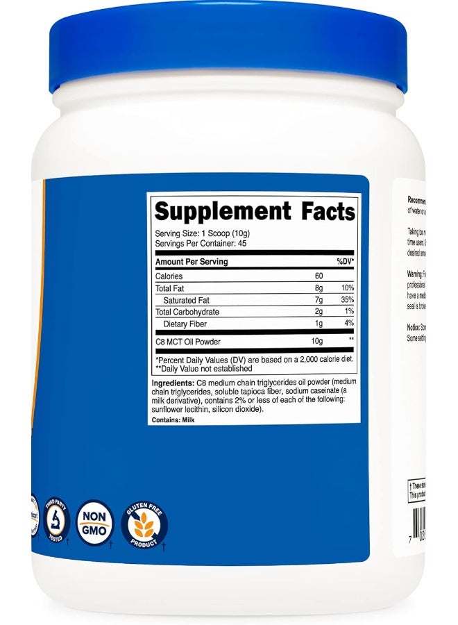Nutricost C8 Mct Oil Powder - 95% C8 Mct Oil Powder - Image 4