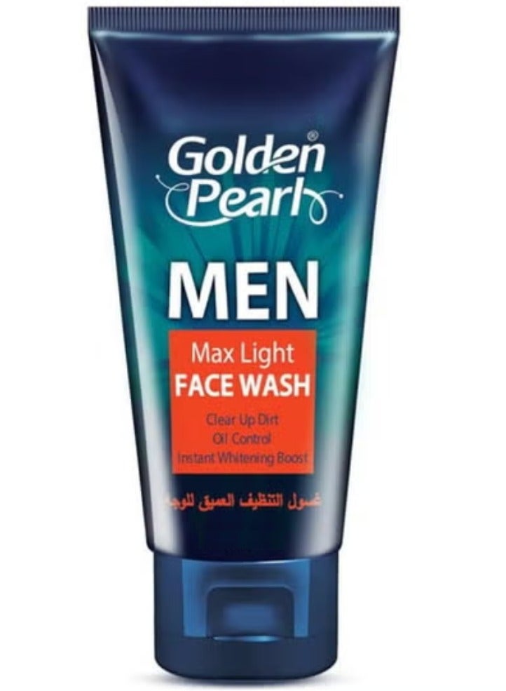 Golden Pearl Men Max Light Face Wash150 ml 