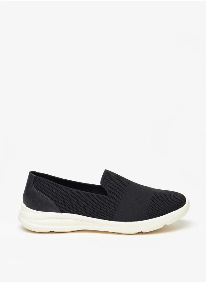 Flora Bella By Shoexpress Women's Textured Slip-On Sneakers