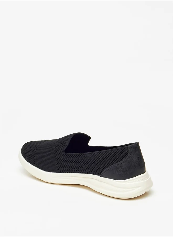 Flora Bella By Shoexpress Women's Textured Slip-On Sneakers