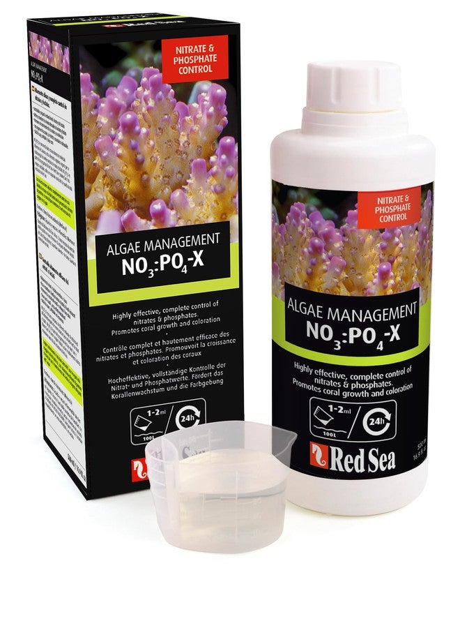 Red Sea NO3:PO4-X 500ml NOPOX - Nitrate & Phosphate Reducer for Reef Aquariums, Promotes Healthy Coral Growth, Controls Algae & Maintains Water - Image 2