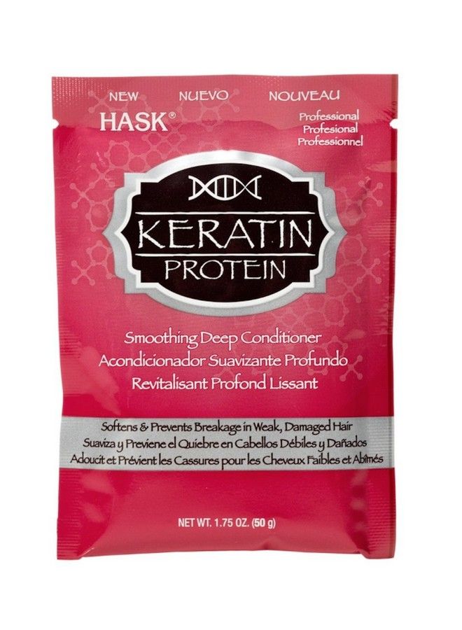 HASK Keratin Protein Smoothing Deep Conditioner 12 Count - Image 1