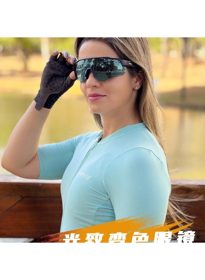 SCVCN Photochromic Cycling Glasses Mountain Road Bike Day And Night Neutral Outdoor Sports Windproof Glasses - Image 2