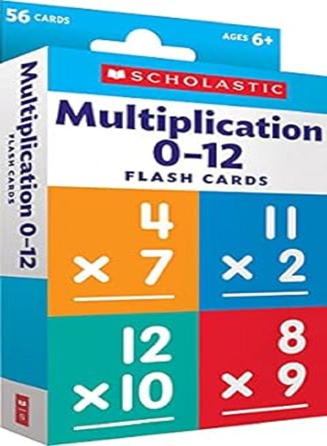 Flash Cards Multiplication 0  12