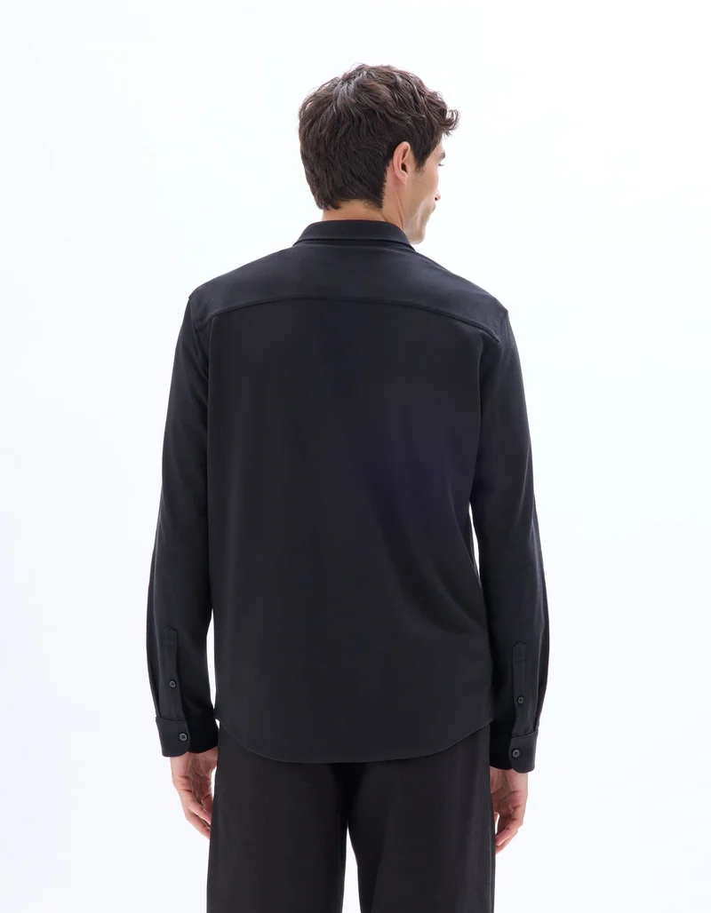 Celio  Lapic Long Sleeves Shirt for Men | Best Price UAE