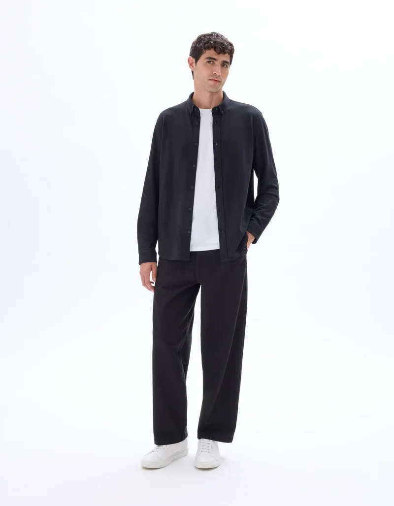 Celio  Lapic Long Sleeves Shirt for Men | Best Price UAE