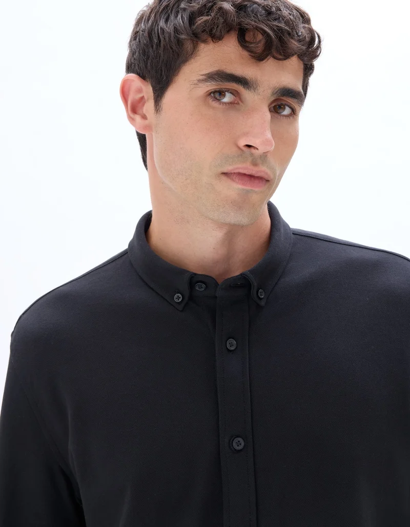 Celio  Lapic Long Sleeves Shirt for Men | Best Price UAE