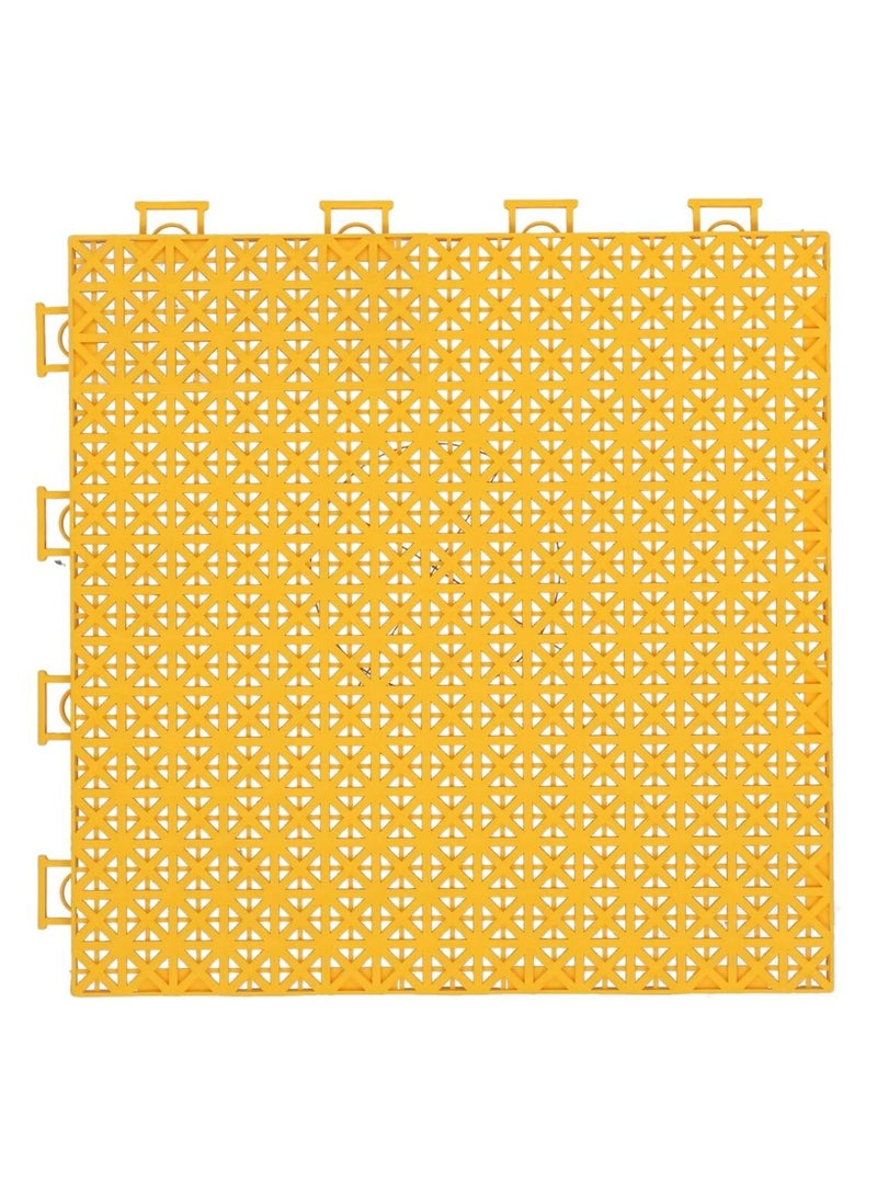 Floor Tiles 304.8x304.8x15mm Yelw 6-Box