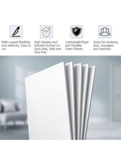 BPA 30 Pack Foam Boards 10In X8In Prefer 0.2In Thick Polystyrene Foam Sheet White Poster Boards For Crafts Projects Photo Framing Art Display  - Image 4