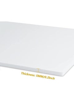 BPA 30 Pack Foam Boards 10In X8In Prefer 0.2In Thick Polystyrene Foam Sheet White Poster Boards For Crafts Projects Photo Framing Art Display  - Image 3