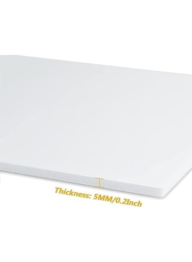 BPA 30 Pack Foam Boards 10In X8In Prefer 0.2In Thick Polystyrene Foam Sheet White Poster Boards For Crafts Projects Photo Framing Art Display - Image 3