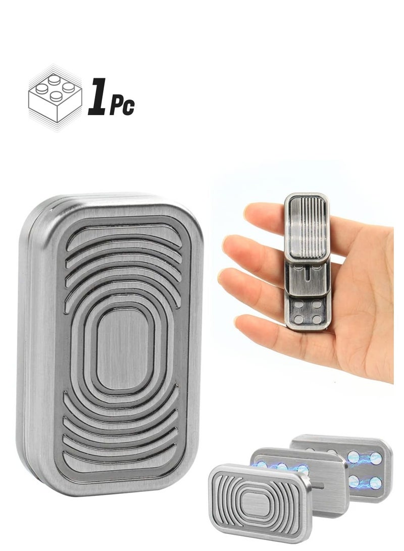 Premium Magnetic Fidget Blocks Fun and Addictive Stress Relief Toy for Men and Women  for Office Desk Travel and Gifts  - Image 1