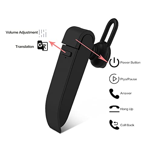 Yoidesu Bluetooth Translation Earphone - Intelligent Multi-Language Translation Earbuds, Online Earpiece for Learning - Image 2