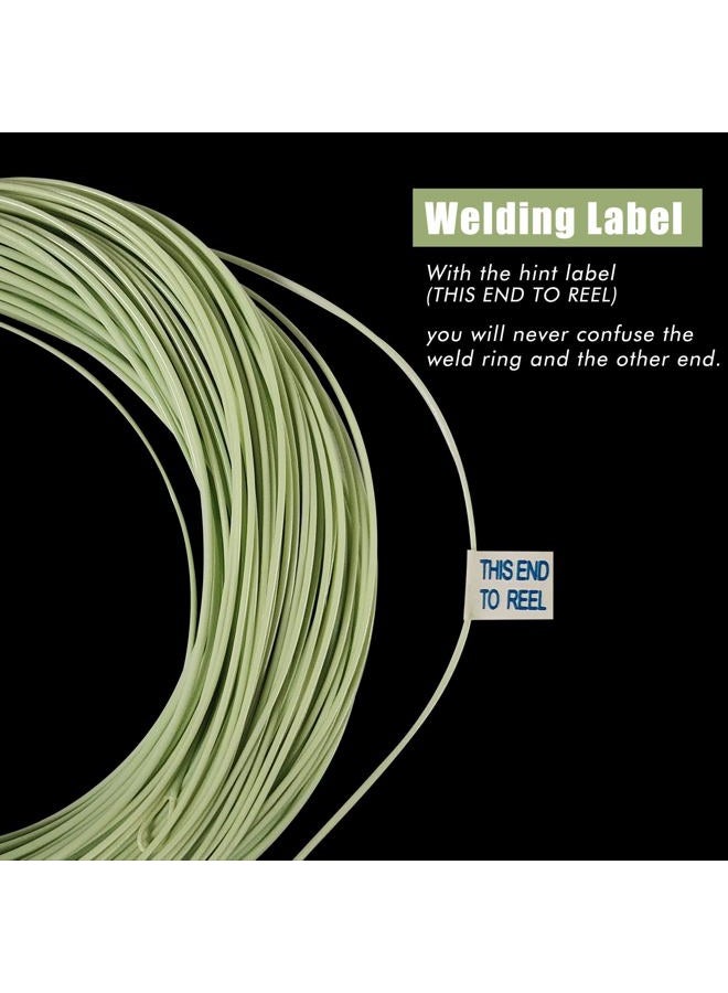 Riverruns Fly Fishing Floating Line with Welded Loop Weight Forward Fly Lines 85FT WF4 5 6 7F (Single Moss Green, WF4F) - Image 3