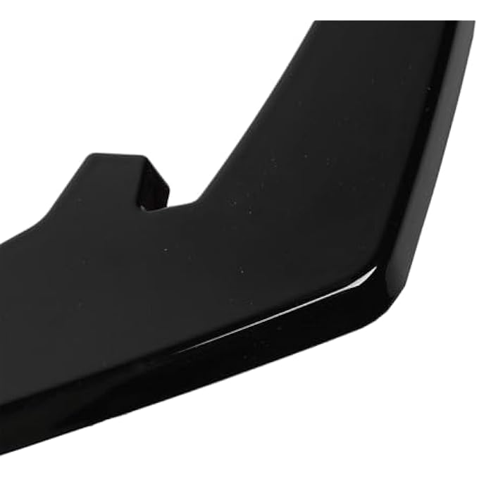 Brilluxa Front Bumper Splitter Fins, Compatible with M3 M4 G80 G81 G82 G83, ABS Bumper Spoiler Canards, Lightweight Body Trim 4PCS (Bright Black) - Image 4