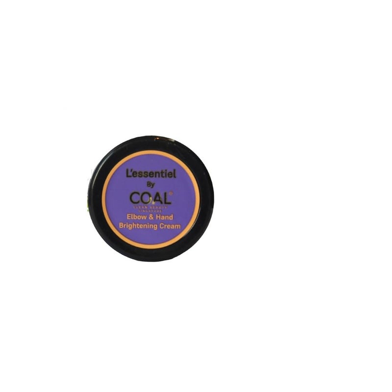 COAL CLEAN BEAUTY COAL Clean Beauty Elbow Hand Brightening Cream with Lactic Glycolic Acid Hydrates Nourishes Skin Men unisex All Skin Types 15g - Image 1