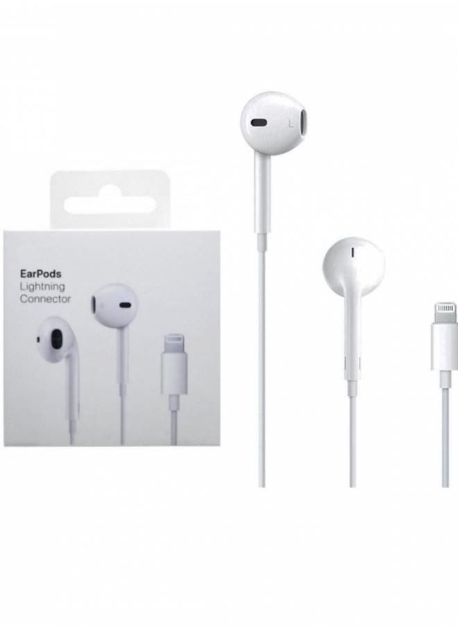 Generic - Earphone With Lightning Connector White - Image 1