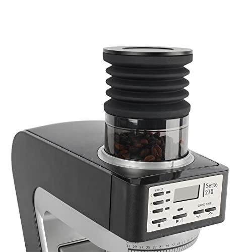 CAFEMASY Coffee Grinder Cleaning Tools Single Dose Hopper and Silicone Bellows Clear PC Advanced Add-On Part Compatible with Baratza Sette Grinder - Image 1