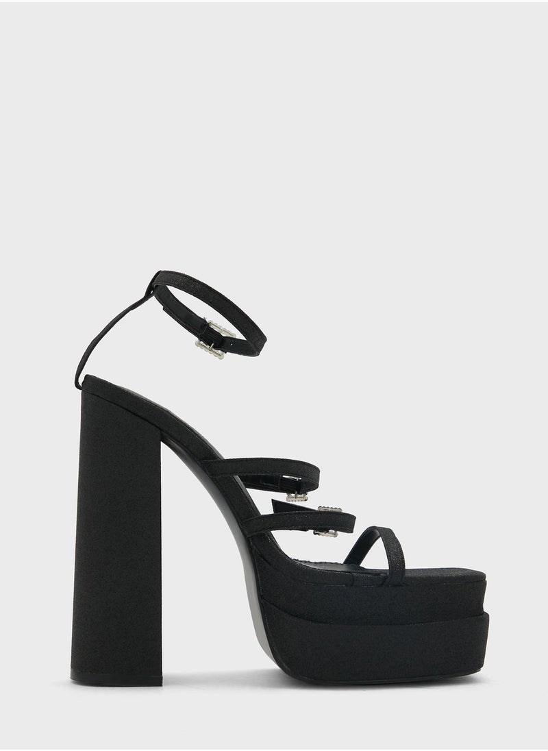 PUBLIC DESIRE - Disco Ball Sandals - Image 1