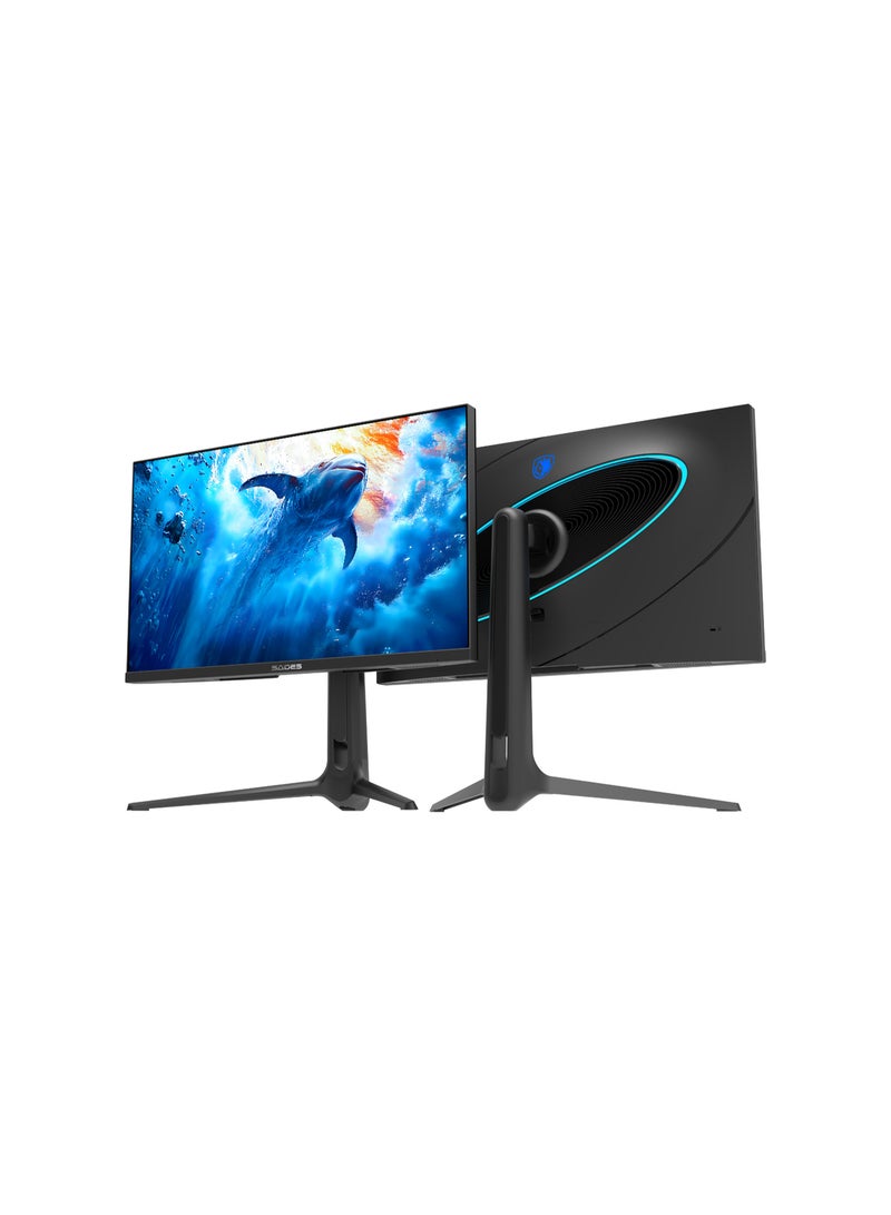 ساديس شاشة ألعاب Sades RS-Dolphin مقاس 27 بوصة بدقة 4K UHD | معدل تحديث 160-320 هرتز، زمن استجابة 0.5 مللي ثانية MPRT، دعم HDR | دقة 3840×2160، مزامنة تكيفية | أسود - SA-F01U27-B - Image 3