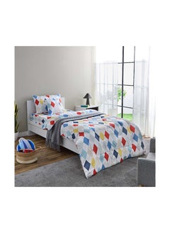 Home Box وسادة نورة ذات نمط مربعات قابلة للعكس محشوة 40 × 40 سم  - Image 5