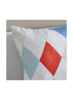 Home Box وسادة نورة ذات نمط مربعات قابلة للعكس محشوة 40 × 40 سم  - Image 2