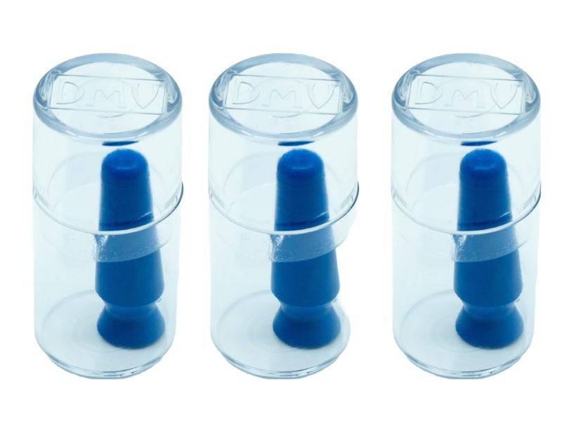 DMV DMV Scleral Cup Large Contact Lens Handler -3 Pack - Inserts and Removes Scleral Contact Lenses and Prosthetic Eyes (Cobalt Blue)  - Image 3