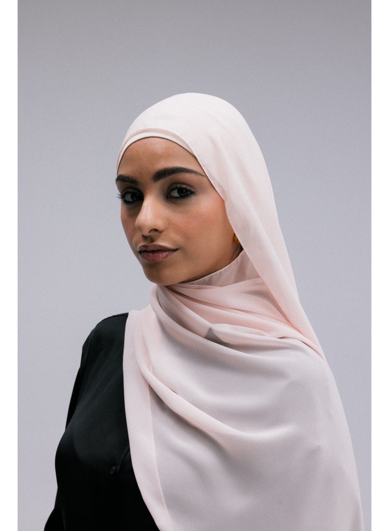 Overlay CHIFFON HEADSCARF - BLUSH - Image 2