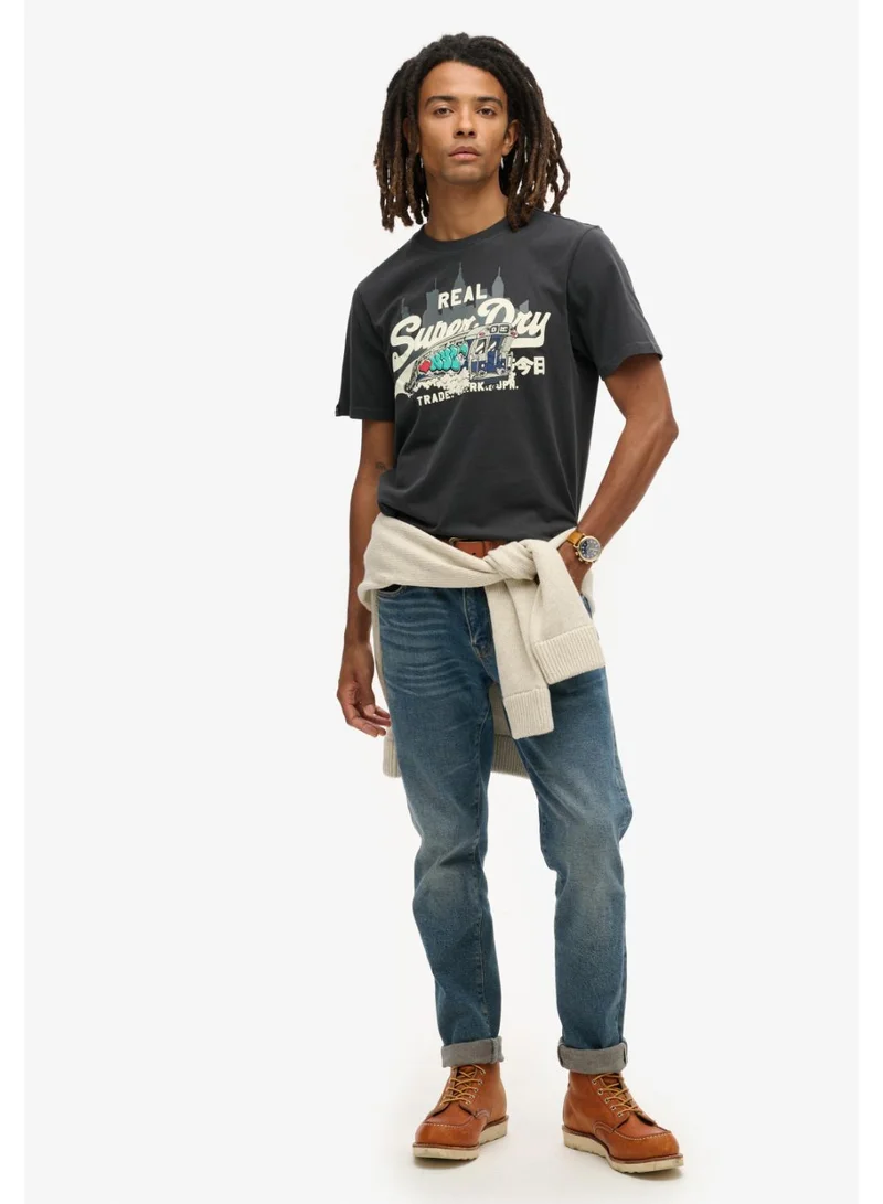 Superdry New York Vl Graphic T Shirt