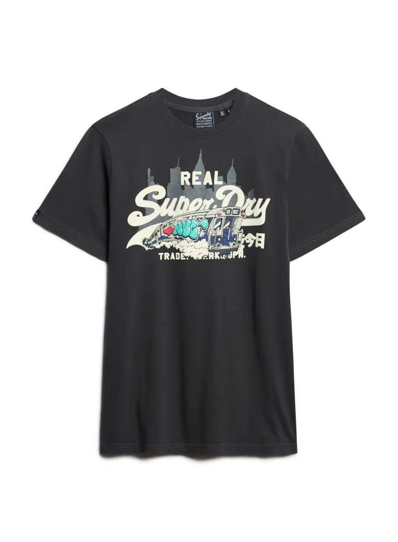 Superdry New York Vl Graphic T Shirt