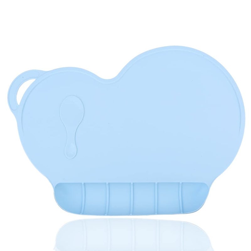 Andyken Silicone Baby Placemat Food Grade Silicone Kids Placemats Reusable Travel Placemat for Kids Tiny Diner Portable Washable Restaurant Food Mat for Child Toddler Infant