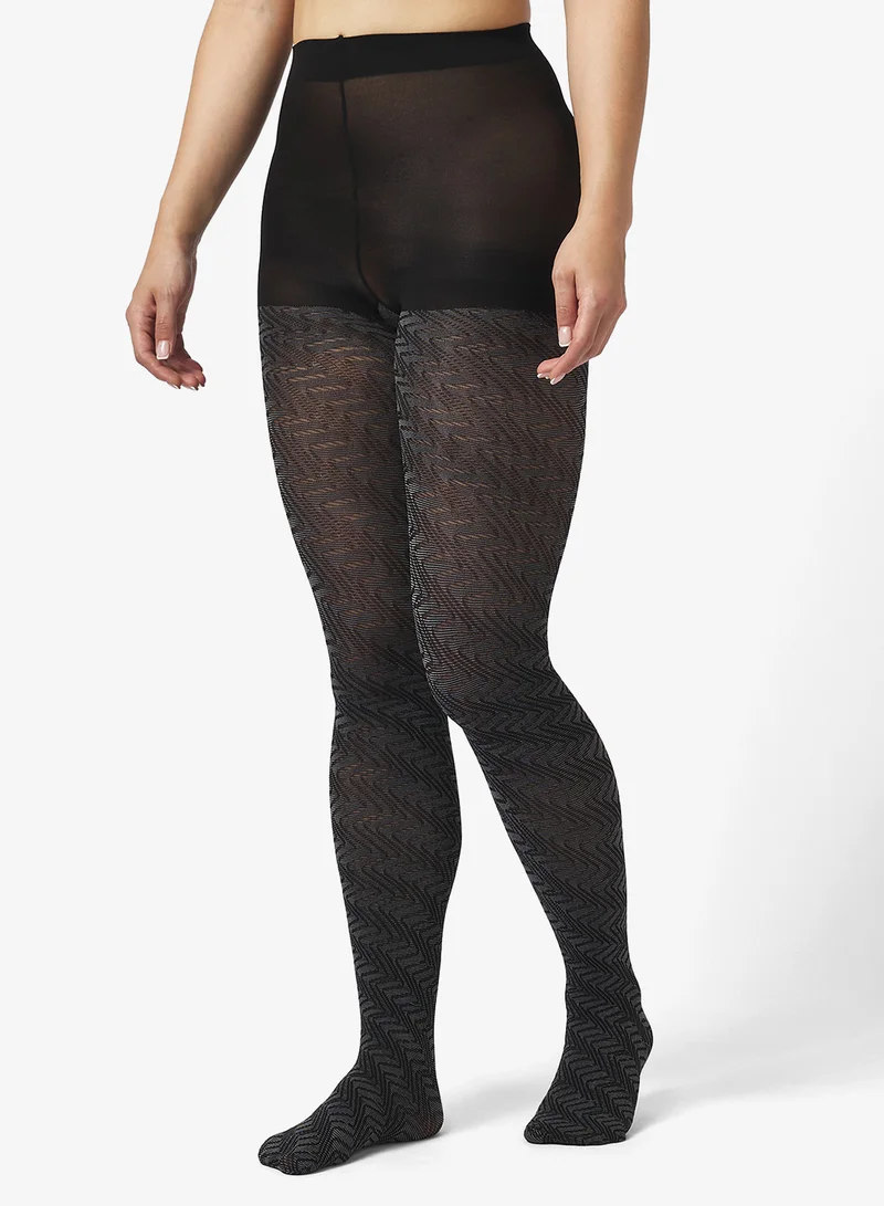 جينجر 120D Textured Stockings