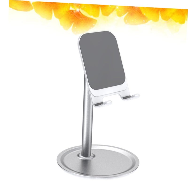 Desktop Phone Holder Bracket For Tablets And Mobile Phones Home Office Travel White - Image 5