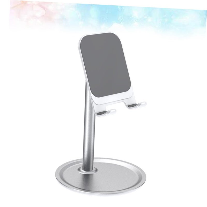 Desktop Phone Holder Bracket For Tablets And Mobile Phones Home Office Travel White - Image 4