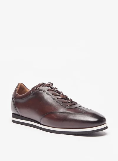 DUCHINI Men'S Solid Shoes With Lace-Up Closure